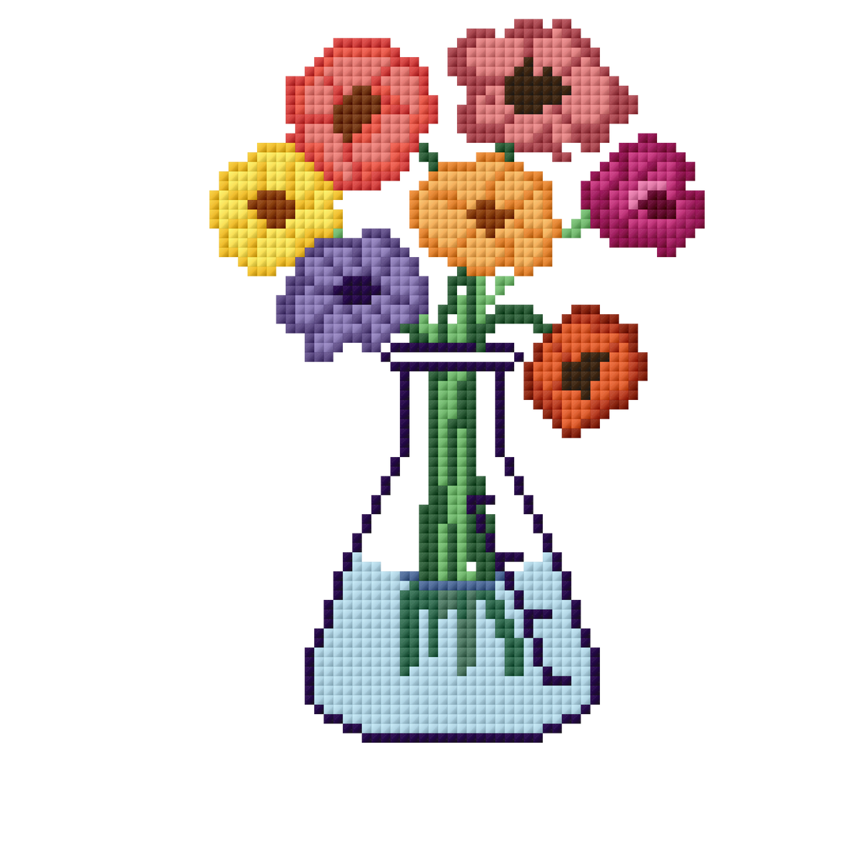 Flowers In Beaker
