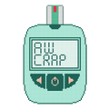 "Aw Crap" Glucose Reader