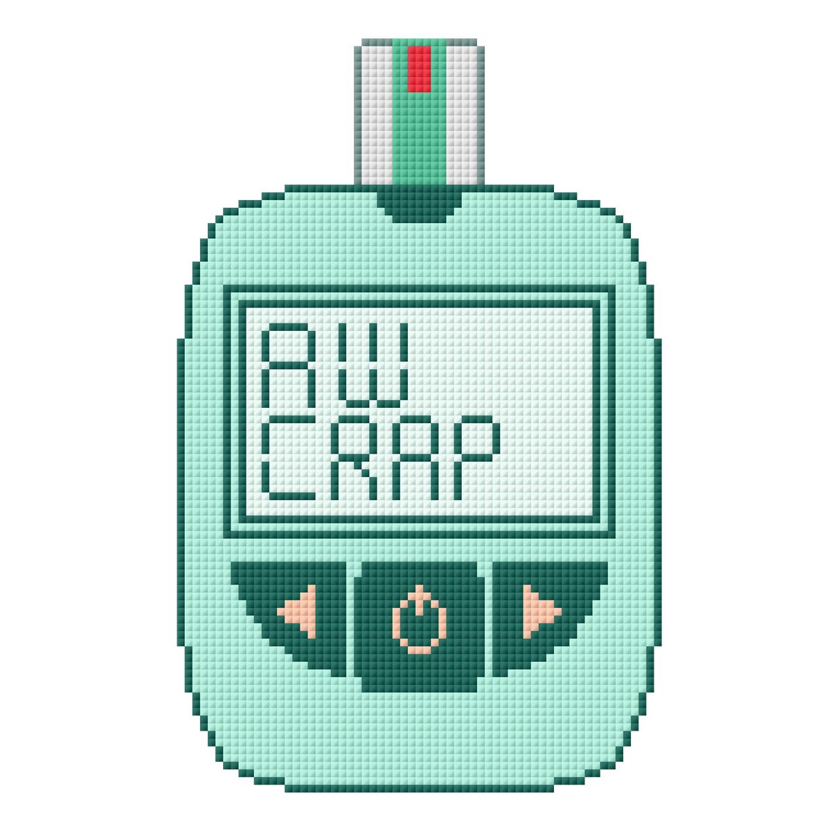 "Aw Crap" Glucose Reader