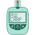 "Aw Crap" Glucose Reader