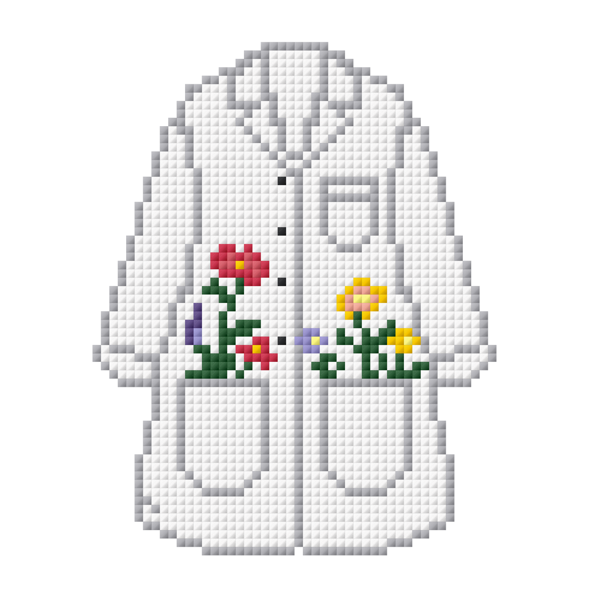 Flowers In Lab Coat
